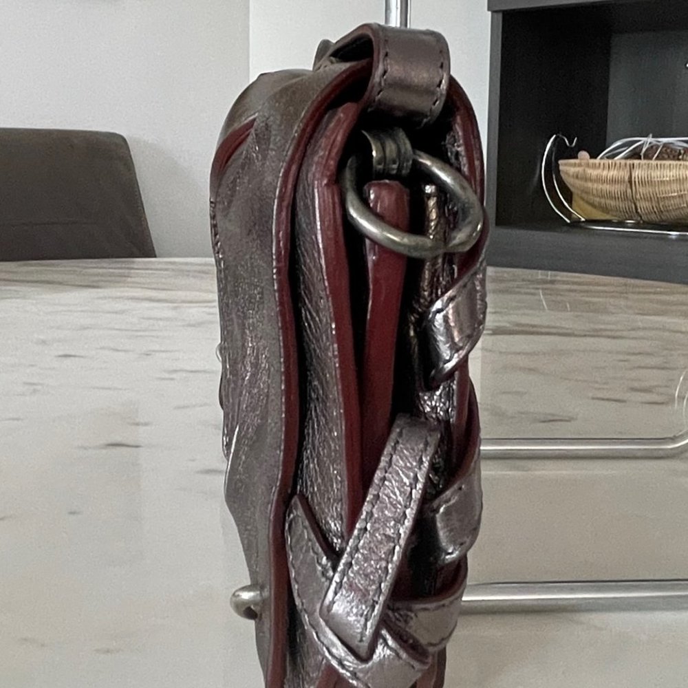 JT ITALIA LH Clutch metallic Goat Leather - Picture 7 of 12